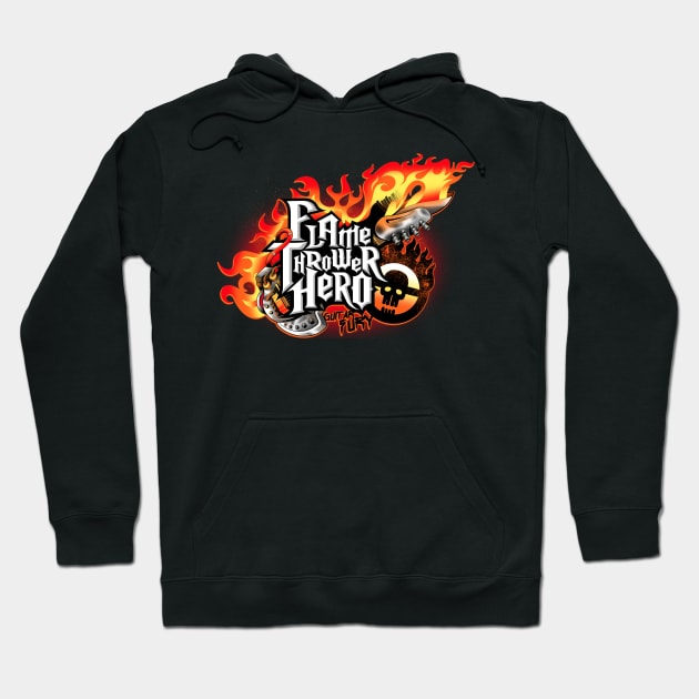 Flamethrower Hero Hoodie by JayHai